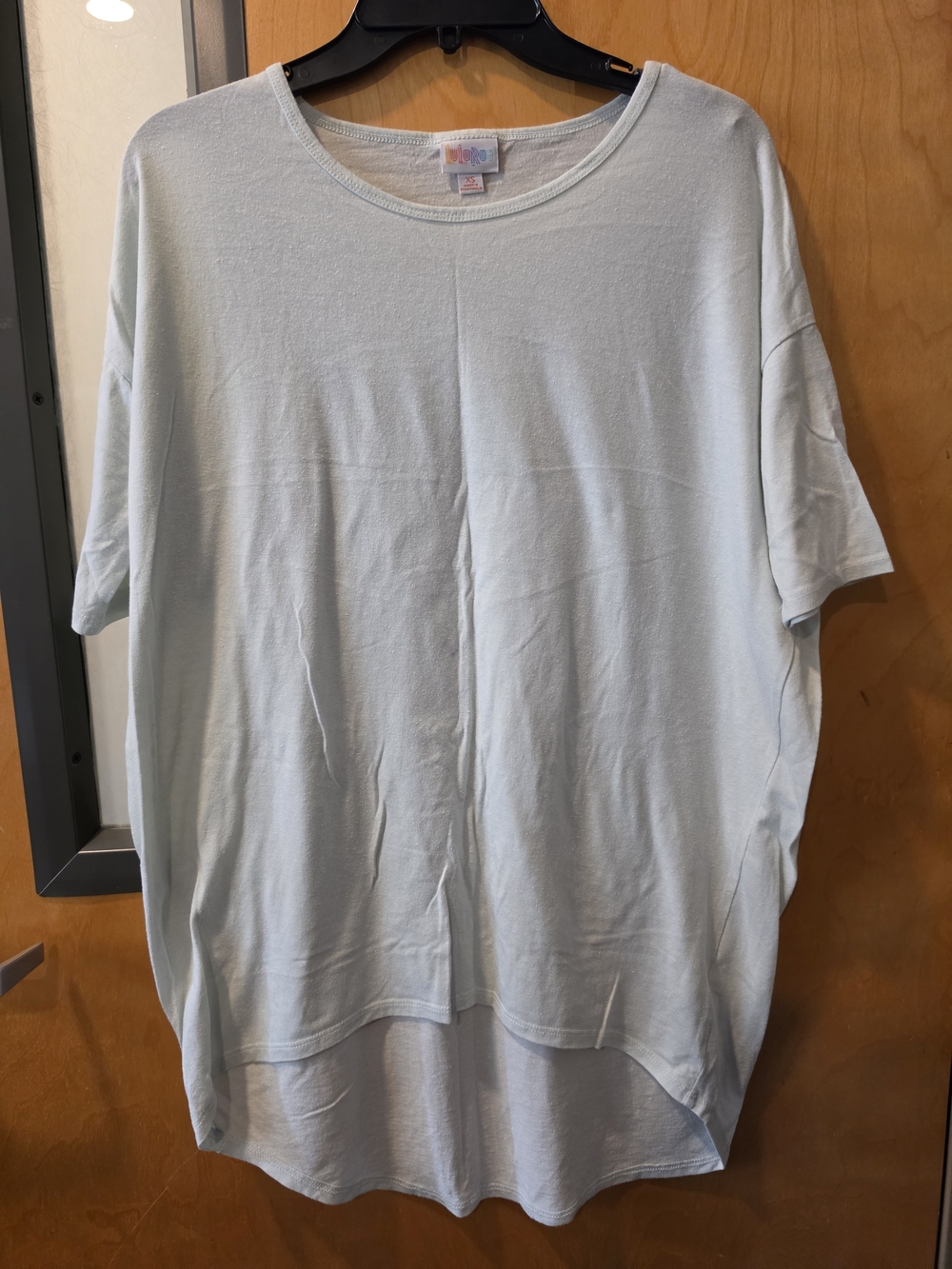 LuLaRoe Pale Blue Scoop Neck Top